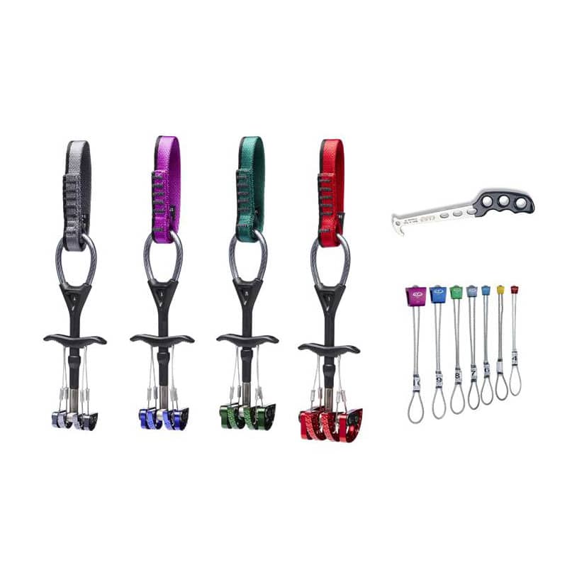 Trad Climbing Kit 01 friends e nuts kit arrampicata Sestogrado