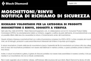 richiamo bd