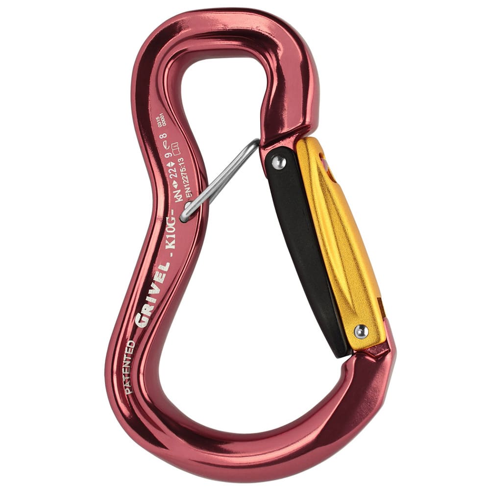 Moschettone Chiusura Vite Moschettone Da Arrampicata 25KN - Alluminio