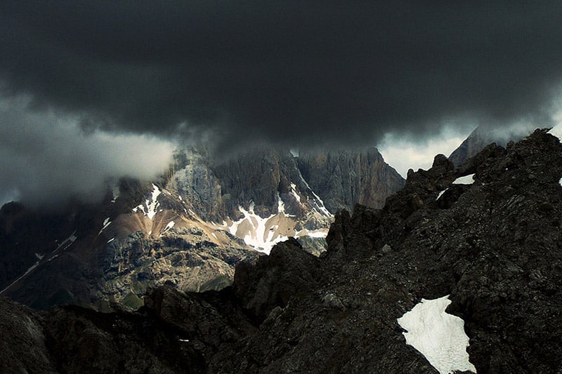 temporali montagna