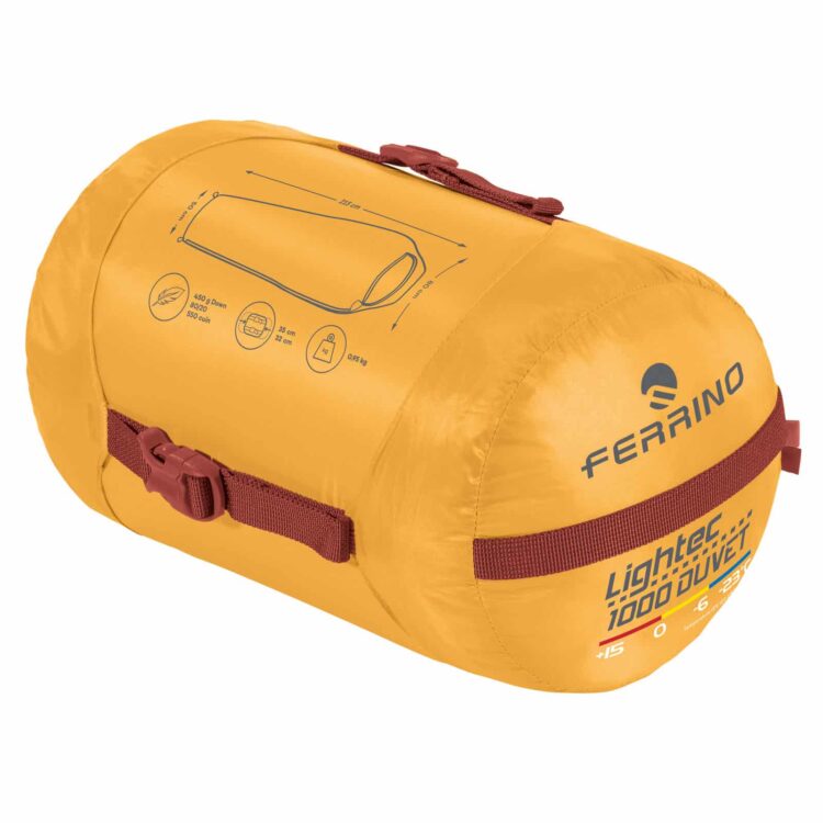 duvet 1000 giallo