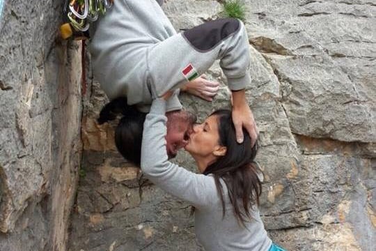 arrampicata di coppia
