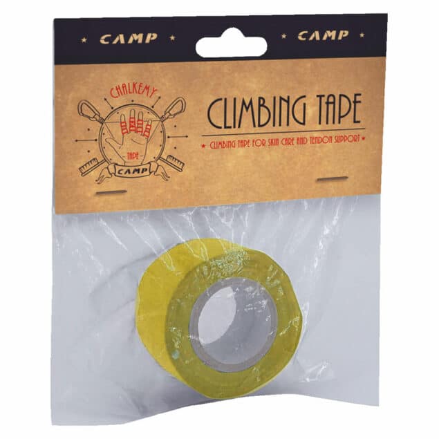 camp climbing tape giallo