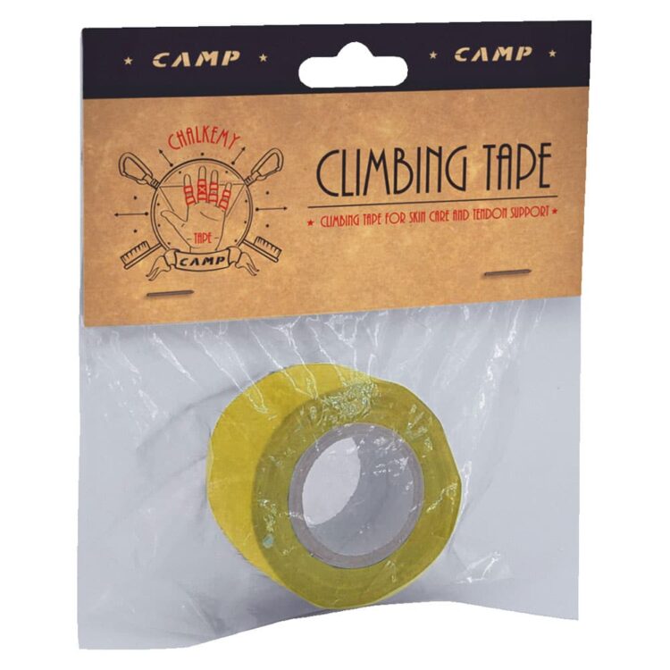 camp climbing tape giallo