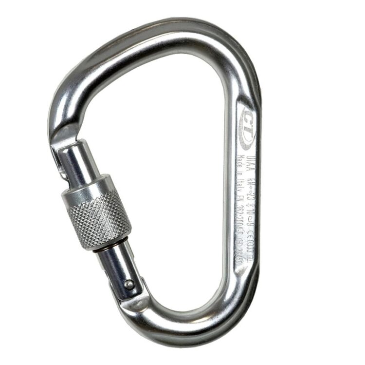 CT Climbing Technology Snappy SG moschettone HMS a ghiera - immagine 3
