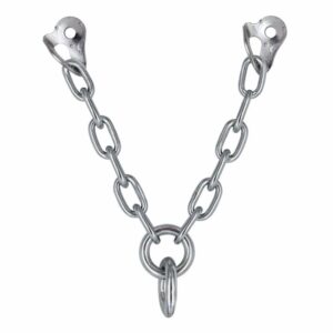 fixe v belay station