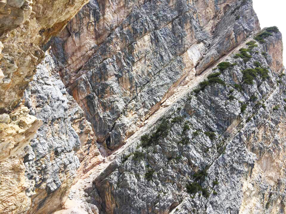 cengia in montagna