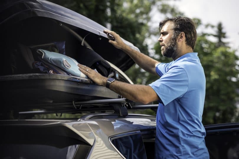 corda nel baule auto