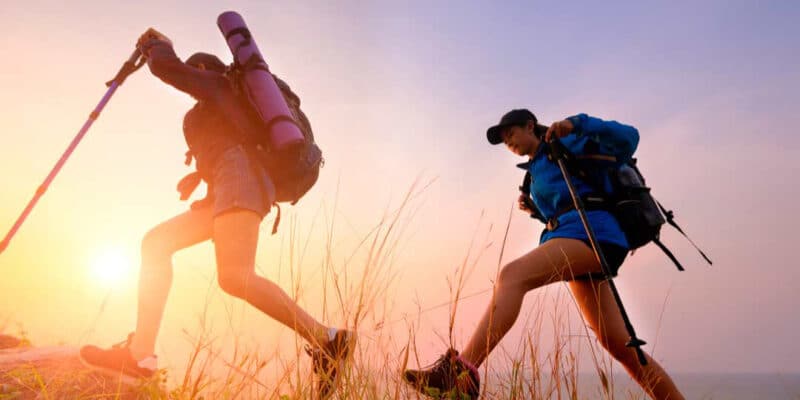 le dimensioni contano... bastoncini da trekking
