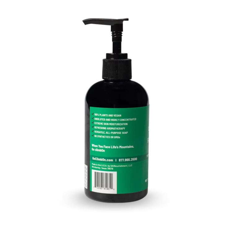 climbon facen and hand soap