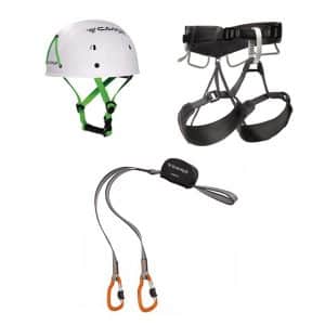 Via Ferrata Kit 01 imbrago casco e set