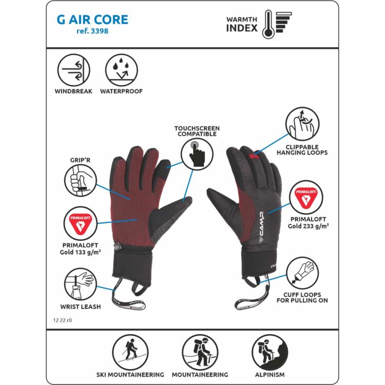 Camp G Air Core guanti traspiranti antivento - immagine 8