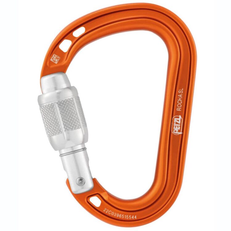 petzl rocha arancione