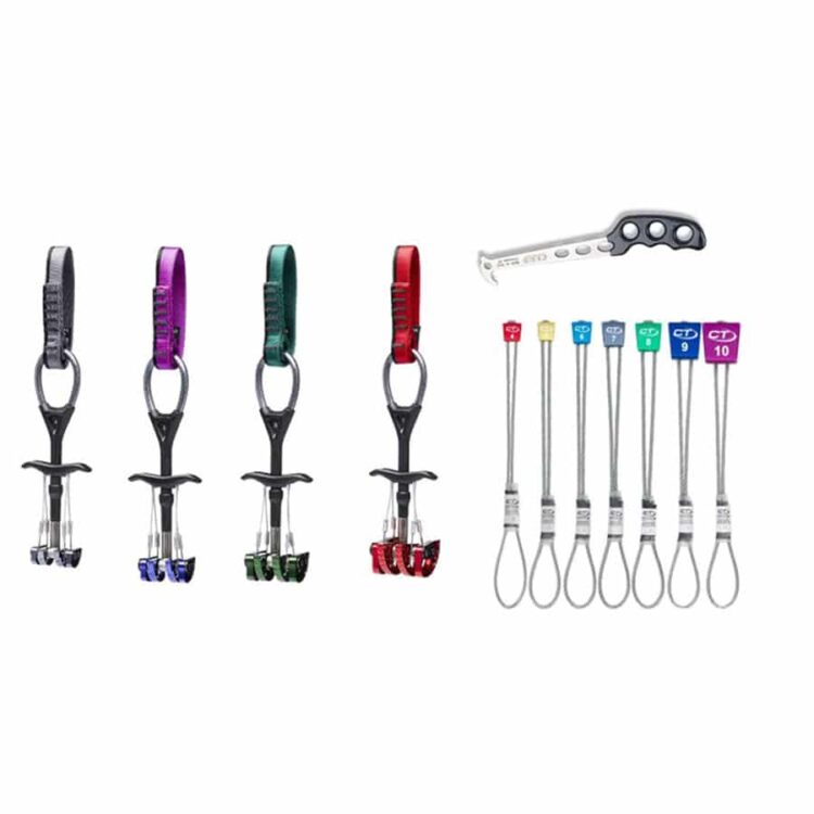 trad climbing kit