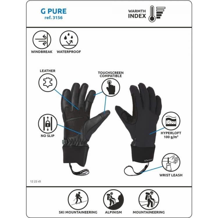 G Pure guanti isolanti antivento - immagine 4